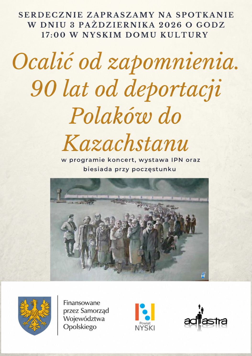 Ocalić od zapomnienia. 90 lat od deportacji Polaków do Kazachstanu.
